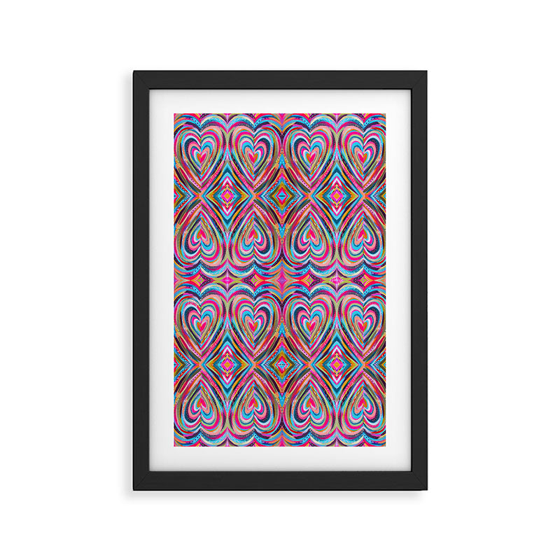 EttaVee Radiate Love Framed Art Print Gallery Image 2