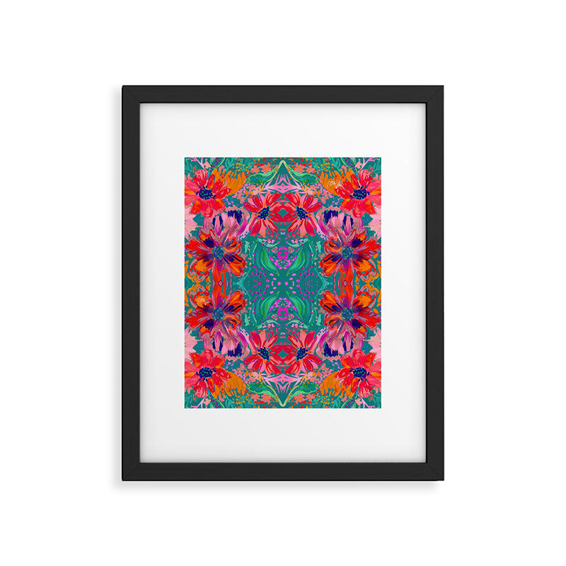 EttaVee Watercolor Florals Framed Art Print Gallery Image 5