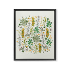 Vintage Wildflowers / Cozy Botanicals Framed Canvas Print Gallery Image 8