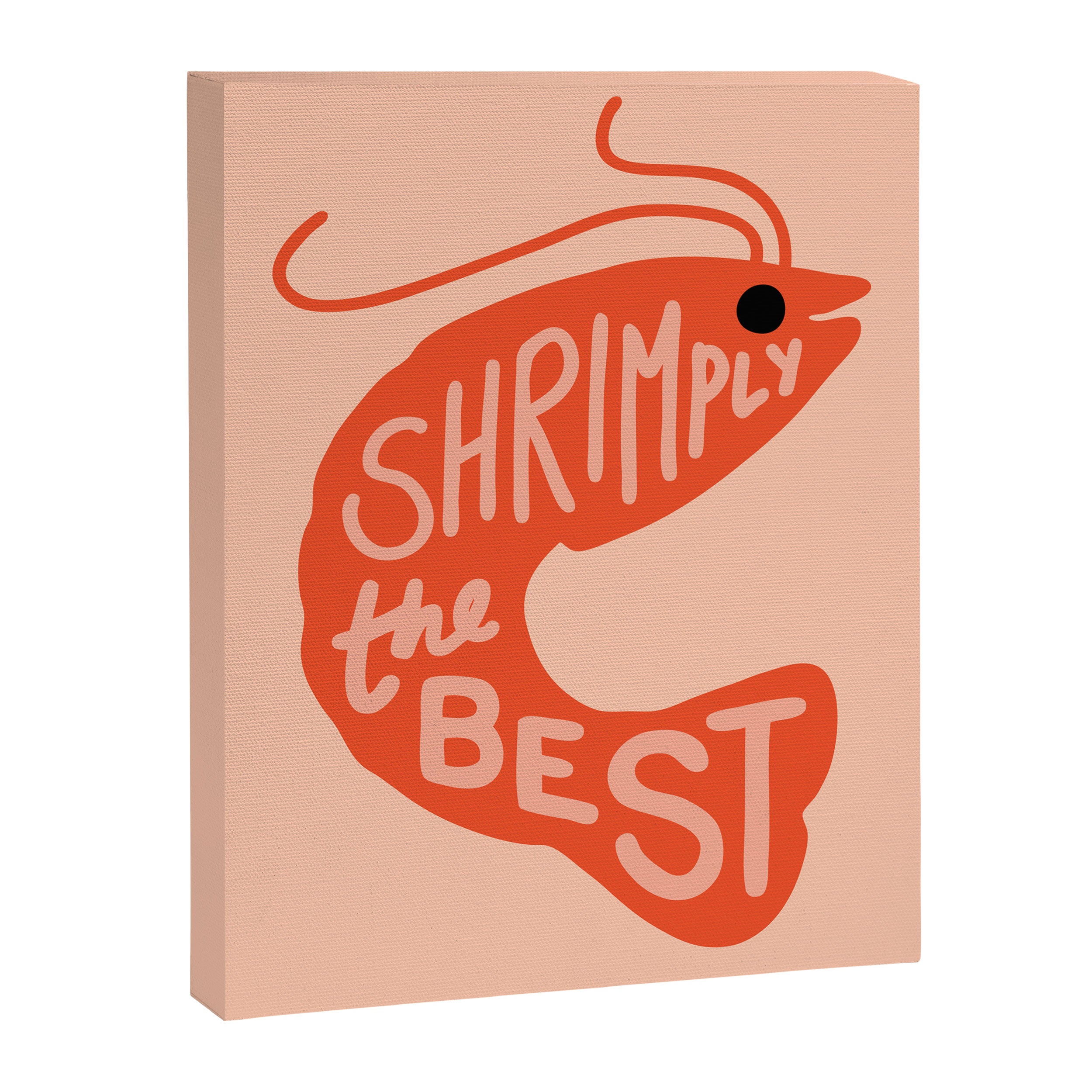 Shrimply the Best Canvas Print Gallery Image 8