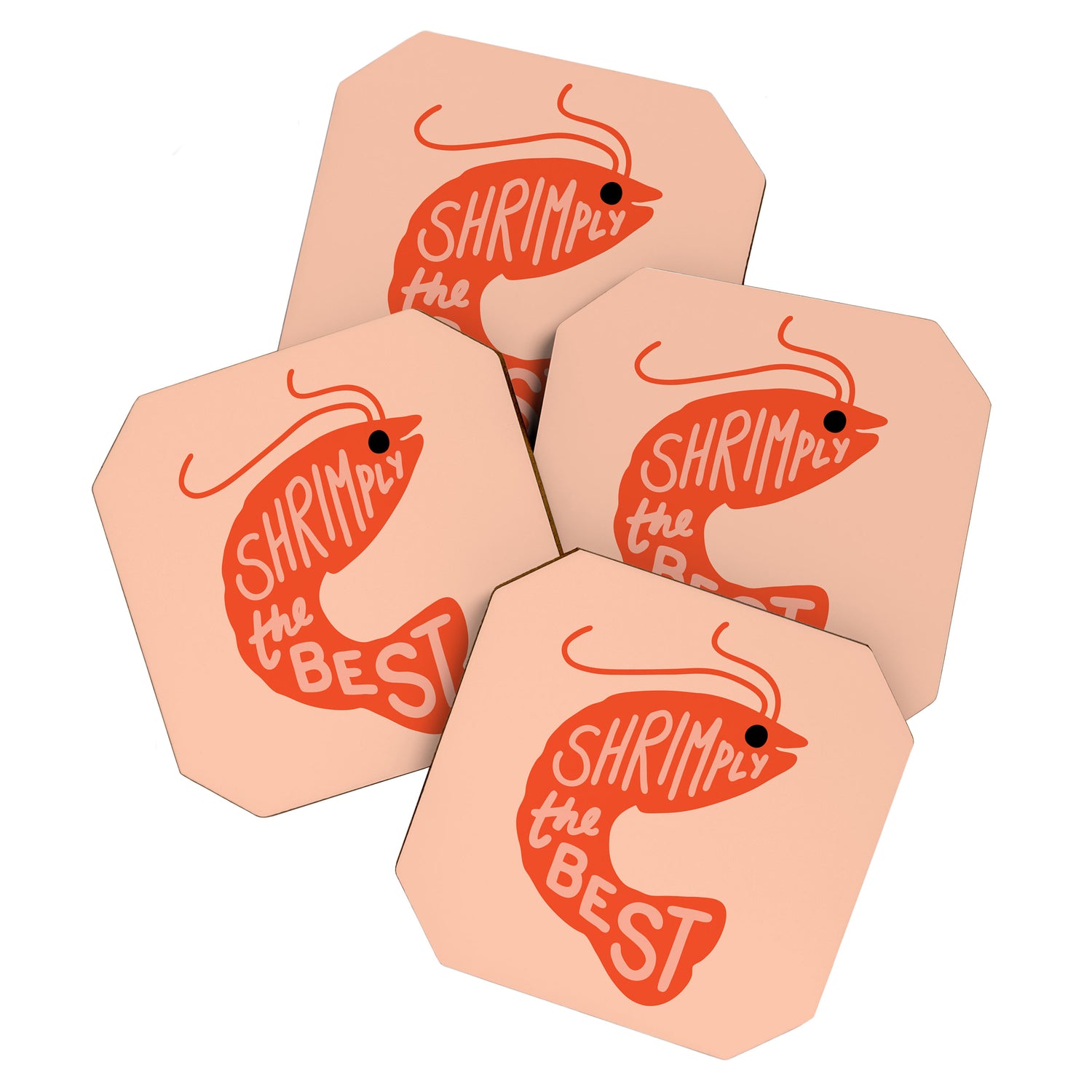 Shrimply the Best Coaster Gallery Image 1