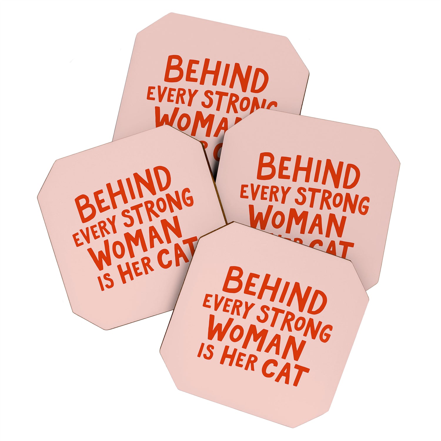 Behind Every Strong Woman Coaster Gallery Image 1
