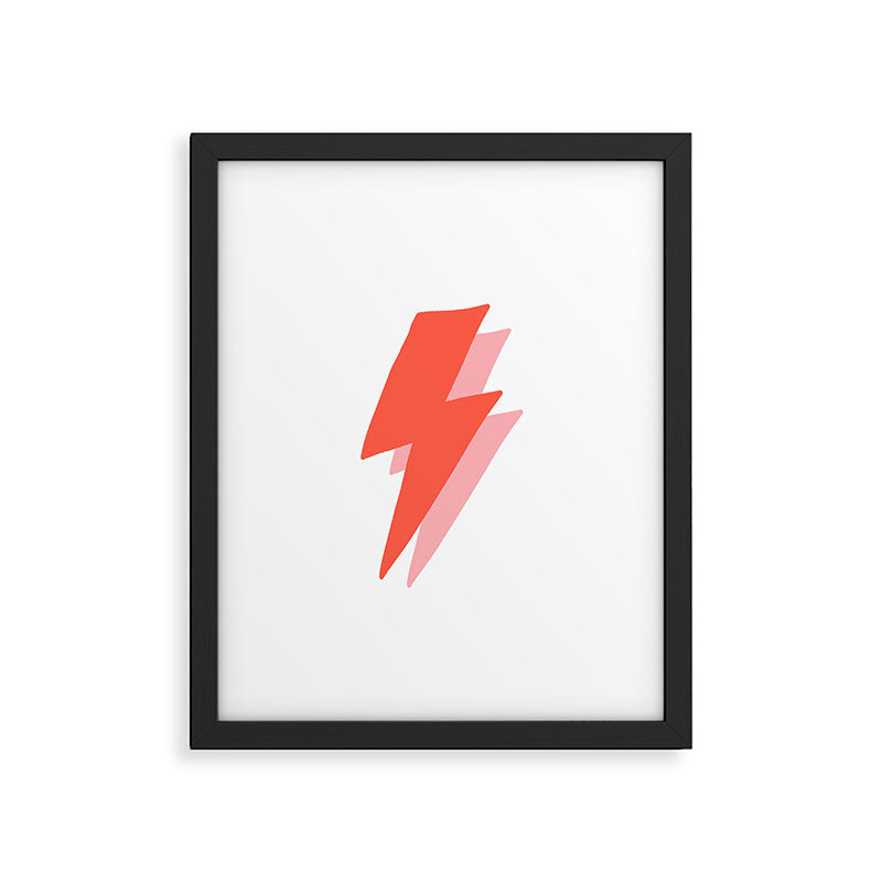 Thunder Framed Art Print Gallery Image 4