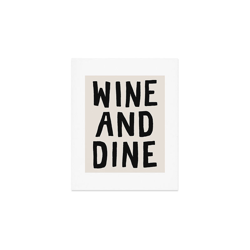 Wine And Dine Art Print Gallery Image 1