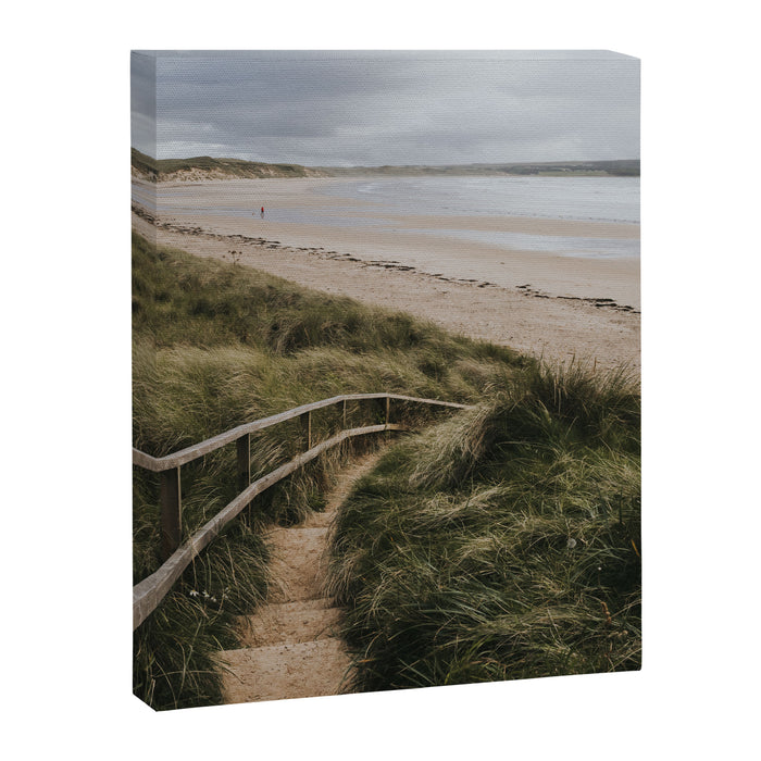 A day at the beach - Landscape and Nature Photography Canvas Print Gallery Image 1