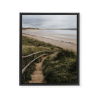 A day at the beach - Landscape and Nature Photography Framed Canvas Print Gallery Image 6