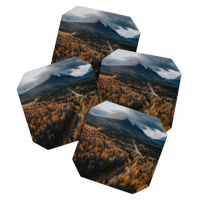 Arctic Autumn - Landscape and Nature Photography Coaster Gallery Image 1