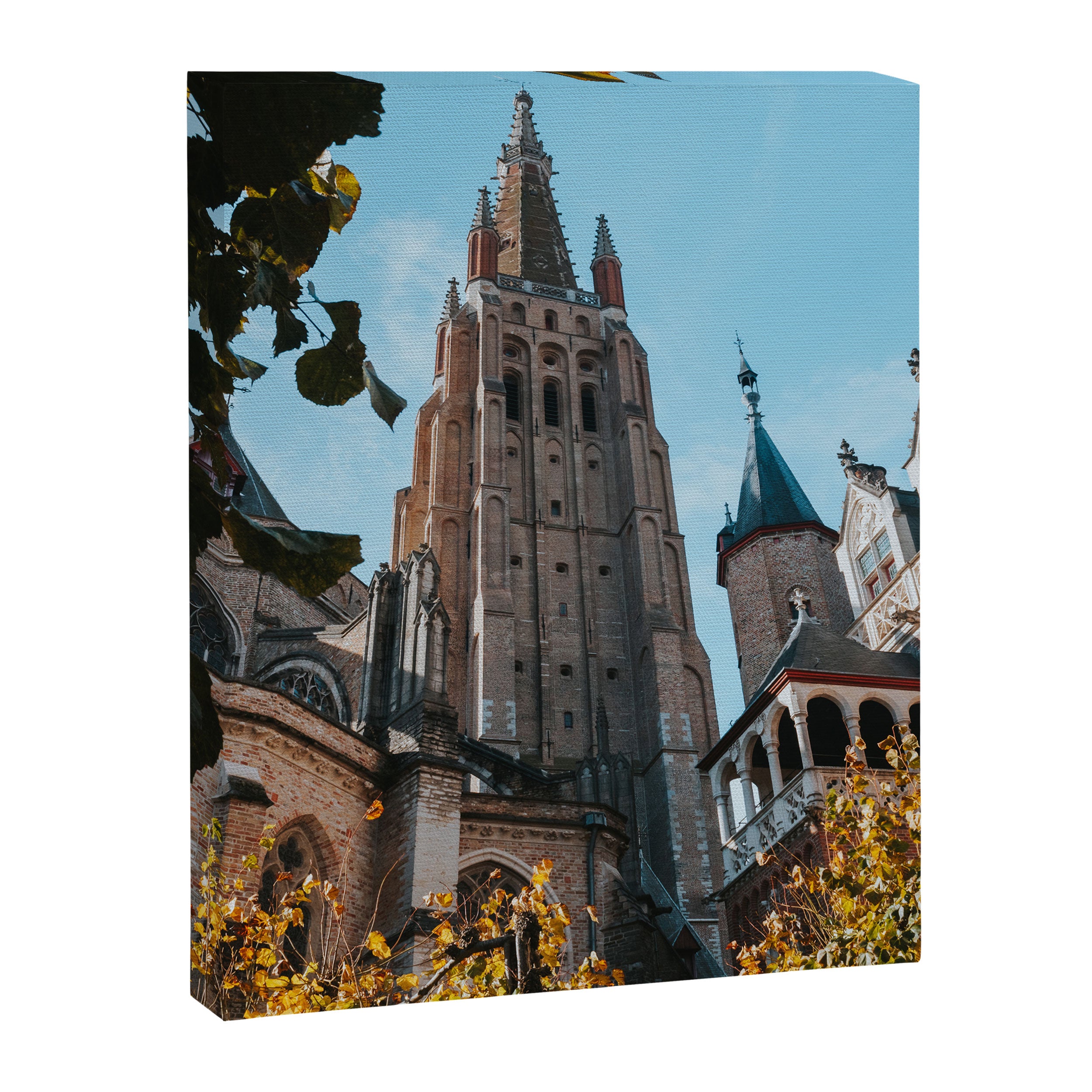 Autumn In Bruges II - Photography Canvas Print Gallery Image 6