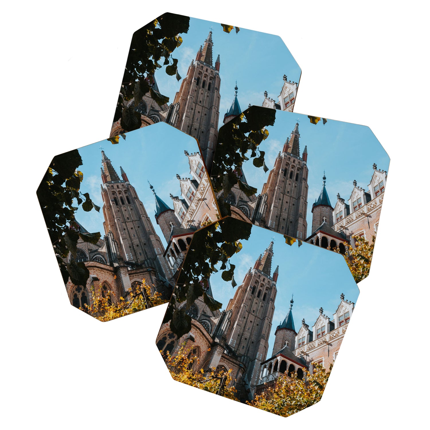 Autumn In Bruges II - Photography Coaster Gallery Image 1
