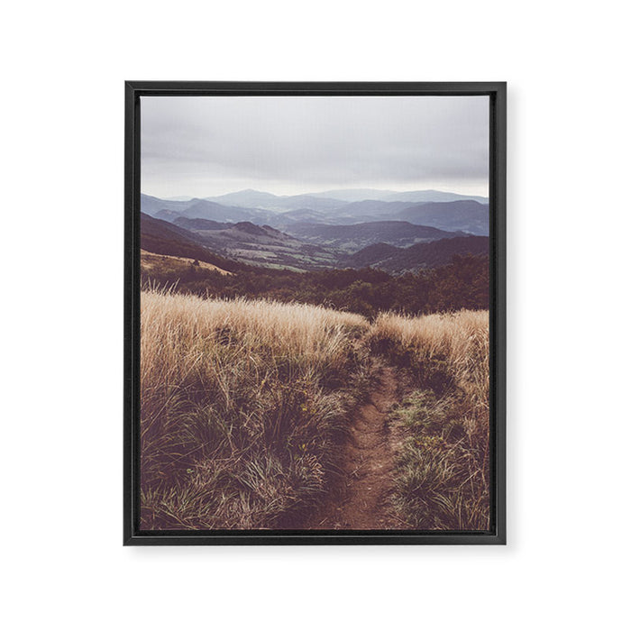 Bieszczady Mountains - Landscape and Nature Photography Framed Canvas Print Gallery Image 1