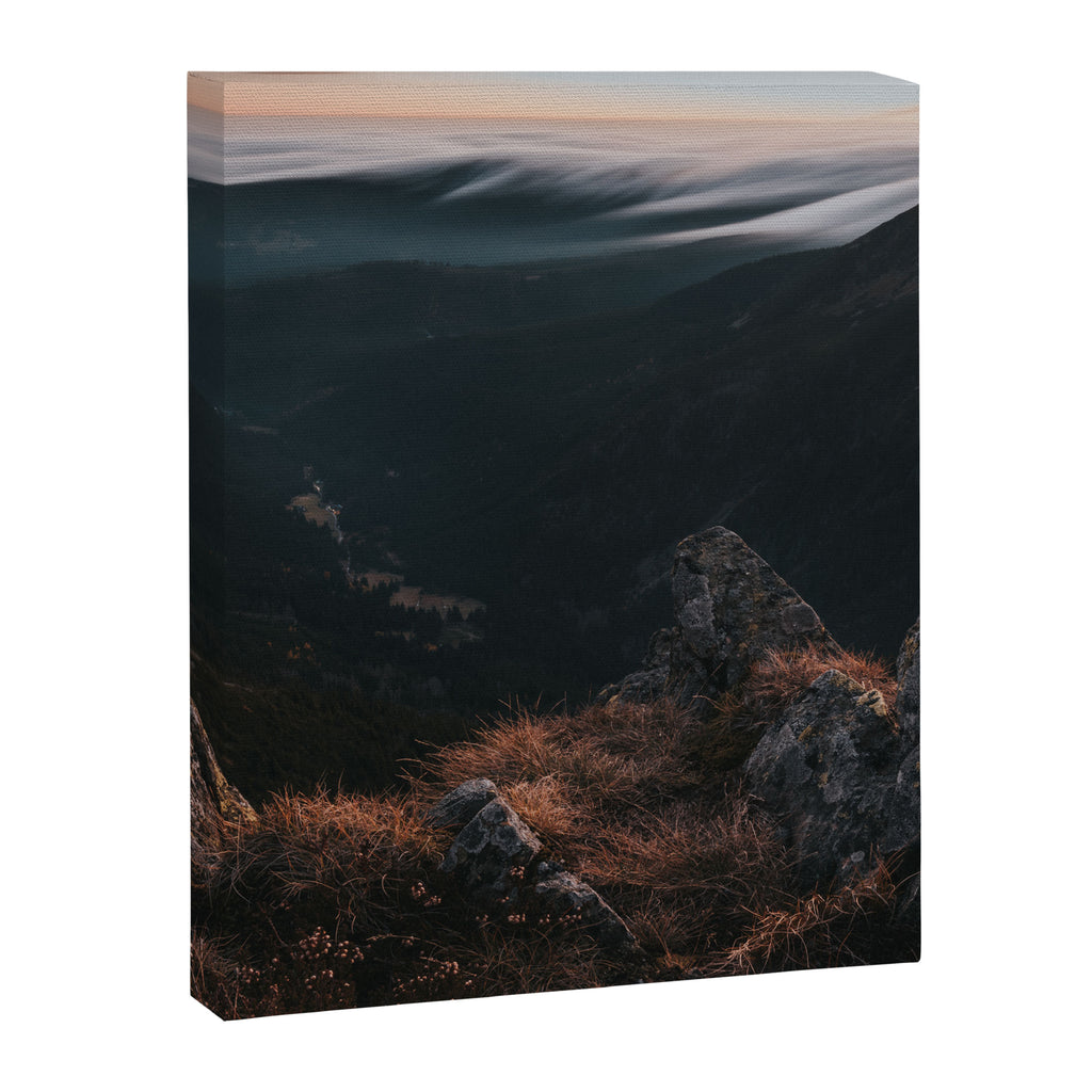 Evening Mood - Landscape and Nature Photography Canvas Print Gallery Image 6