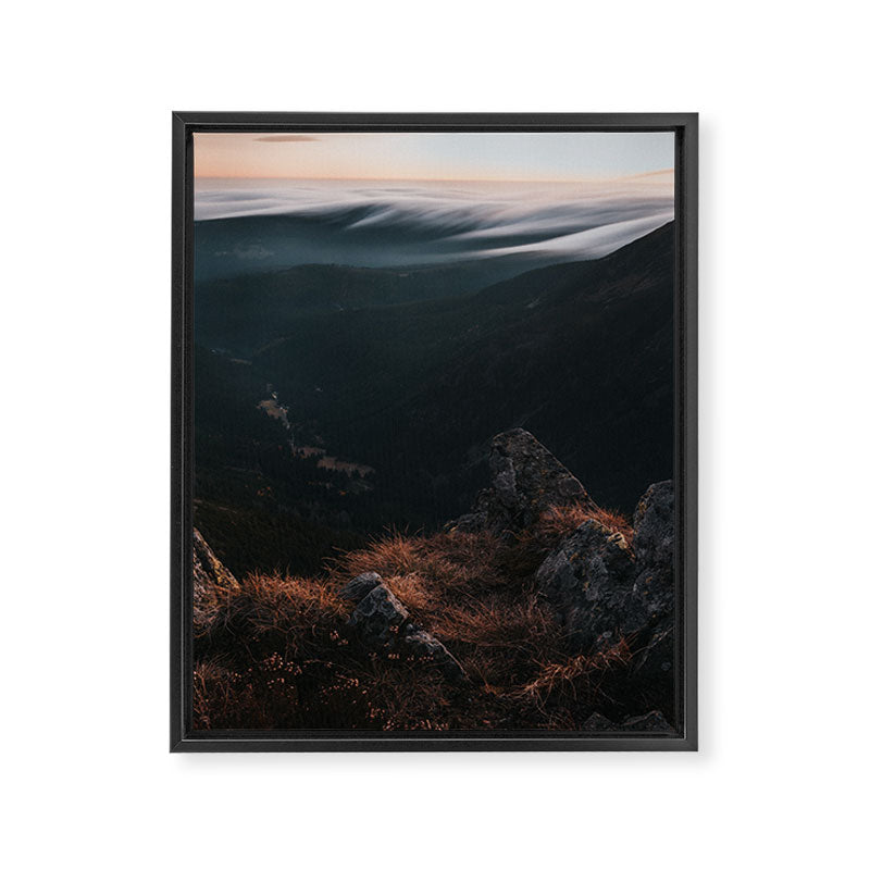 Evening Mood - Landscape and Nature Photography Framed Canvas Print Gallery Image 6
