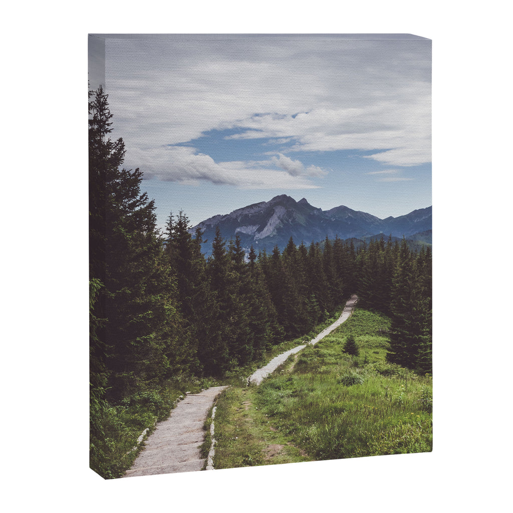 Greetings from the trail - Landscape and Nature Photography Canvas Print Gallery Image 6