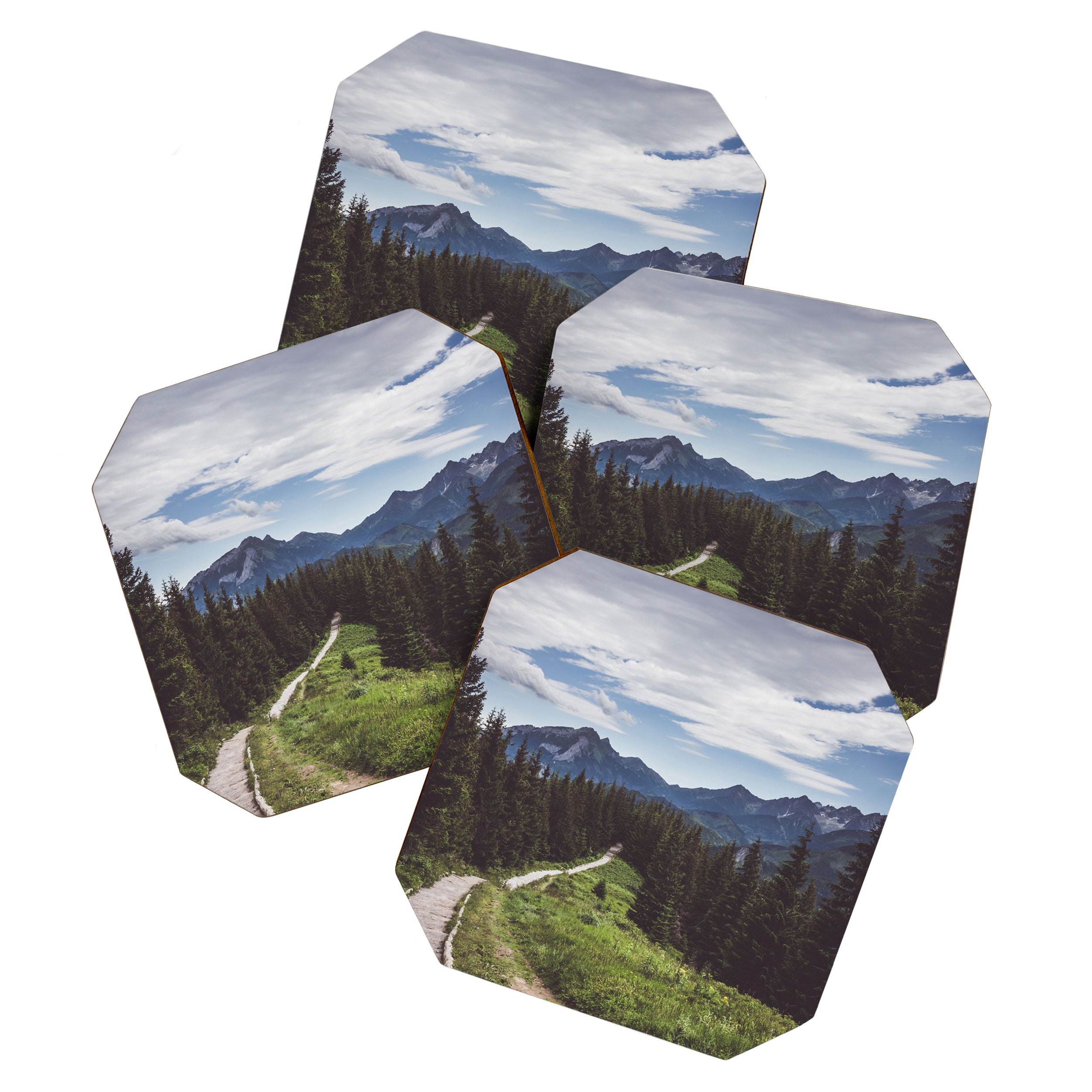 Greetings from the trail - Landscape and Nature Photography Coaster Gallery Image 1