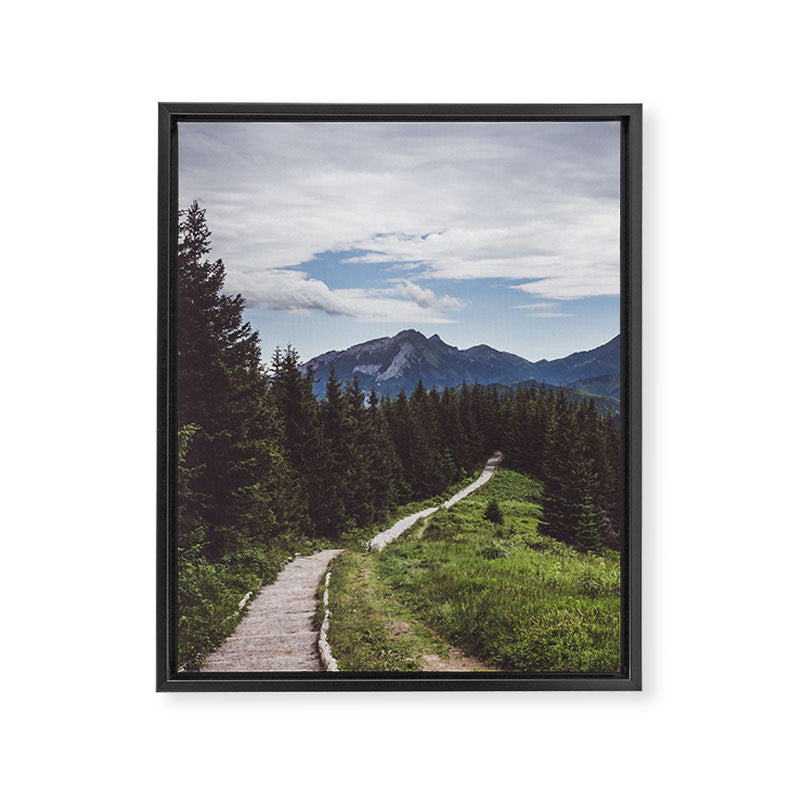 Greetings from the trail - Landscape and Nature Photography Framed Canvas Print Gallery Image 6