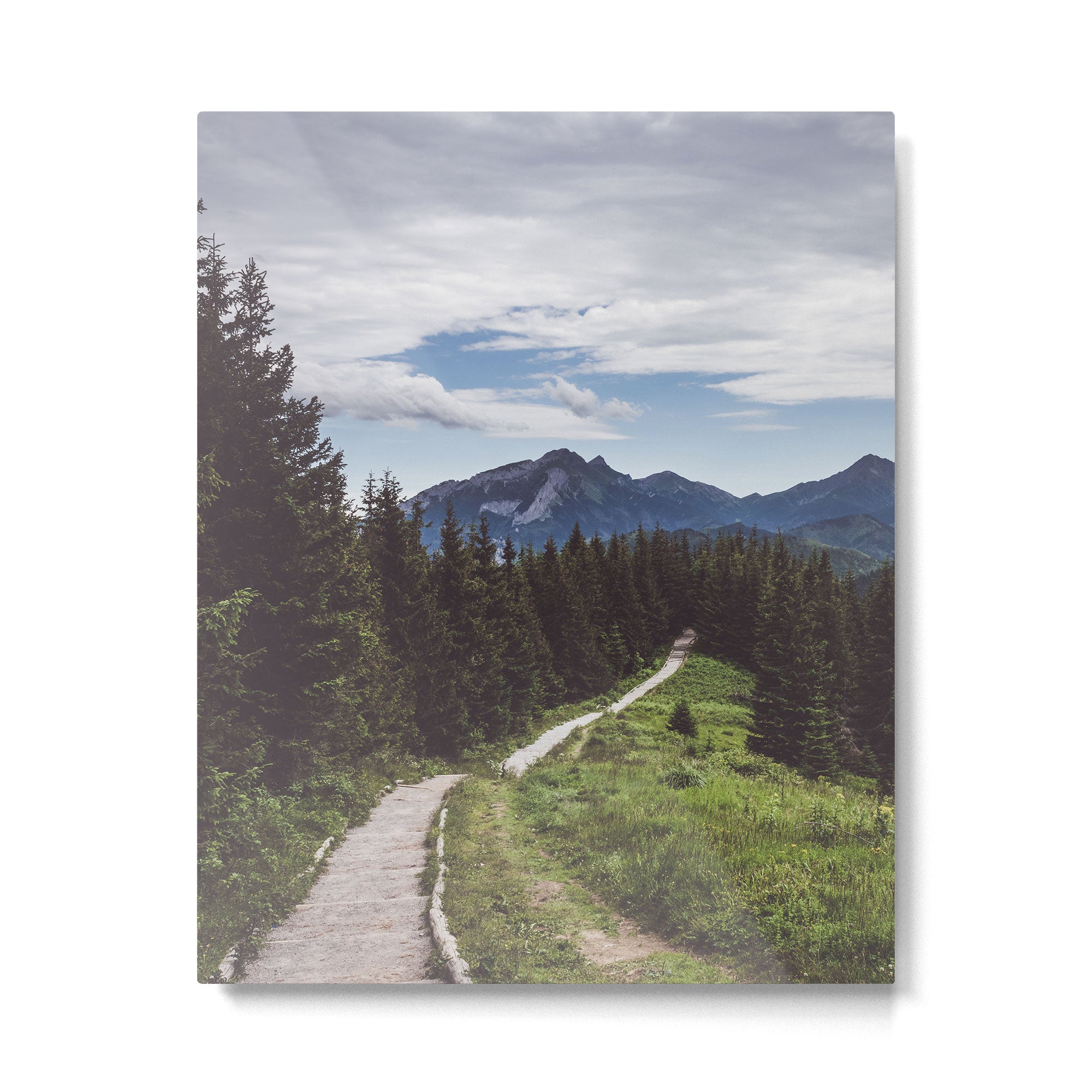 Greetings from the trail - Landscape and Nature Photography Metal Print Gallery Image 4