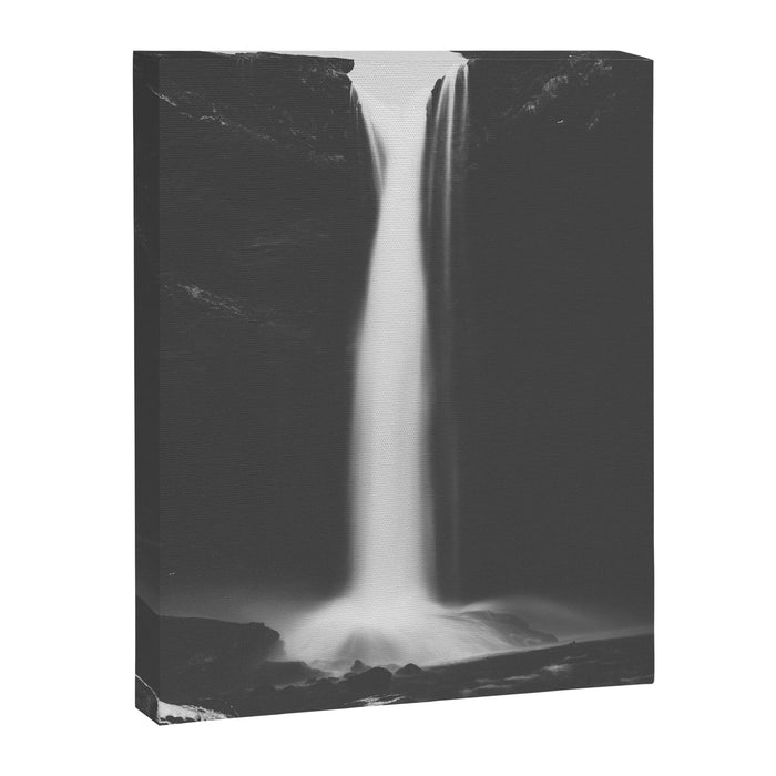 Hidden waterfall - Landscape and Nature Photography Canvas Print Gallery Image 1