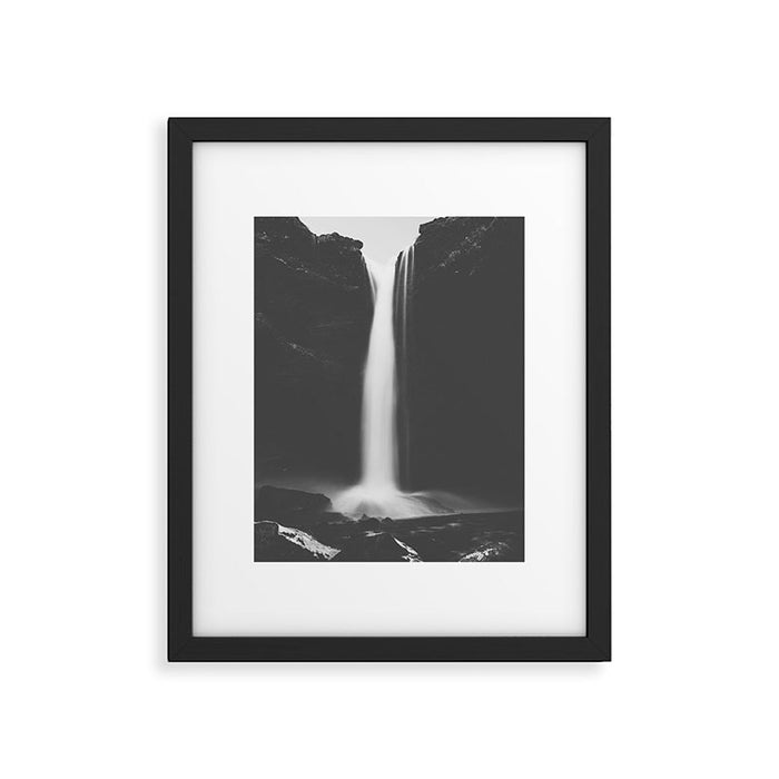 Hidden waterfall - Landscape and Nature Photography Framed Art Print Gallery Image 1