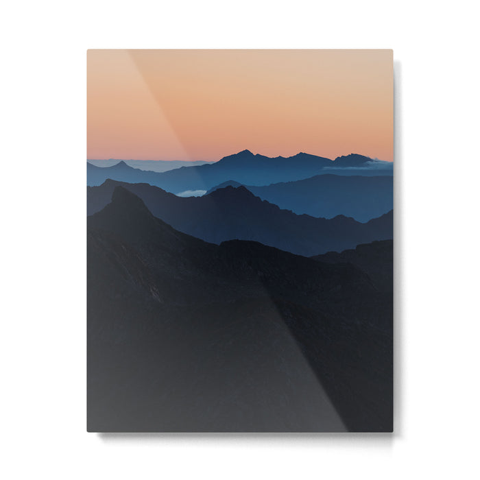 Hike More Worry Less - Landscape and Nature Photography Metal Print Gallery Image 1