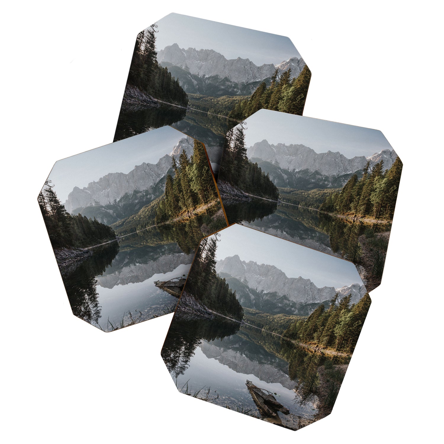Lake View - Landscape and Nature Photography Coaster Gallery Image 1