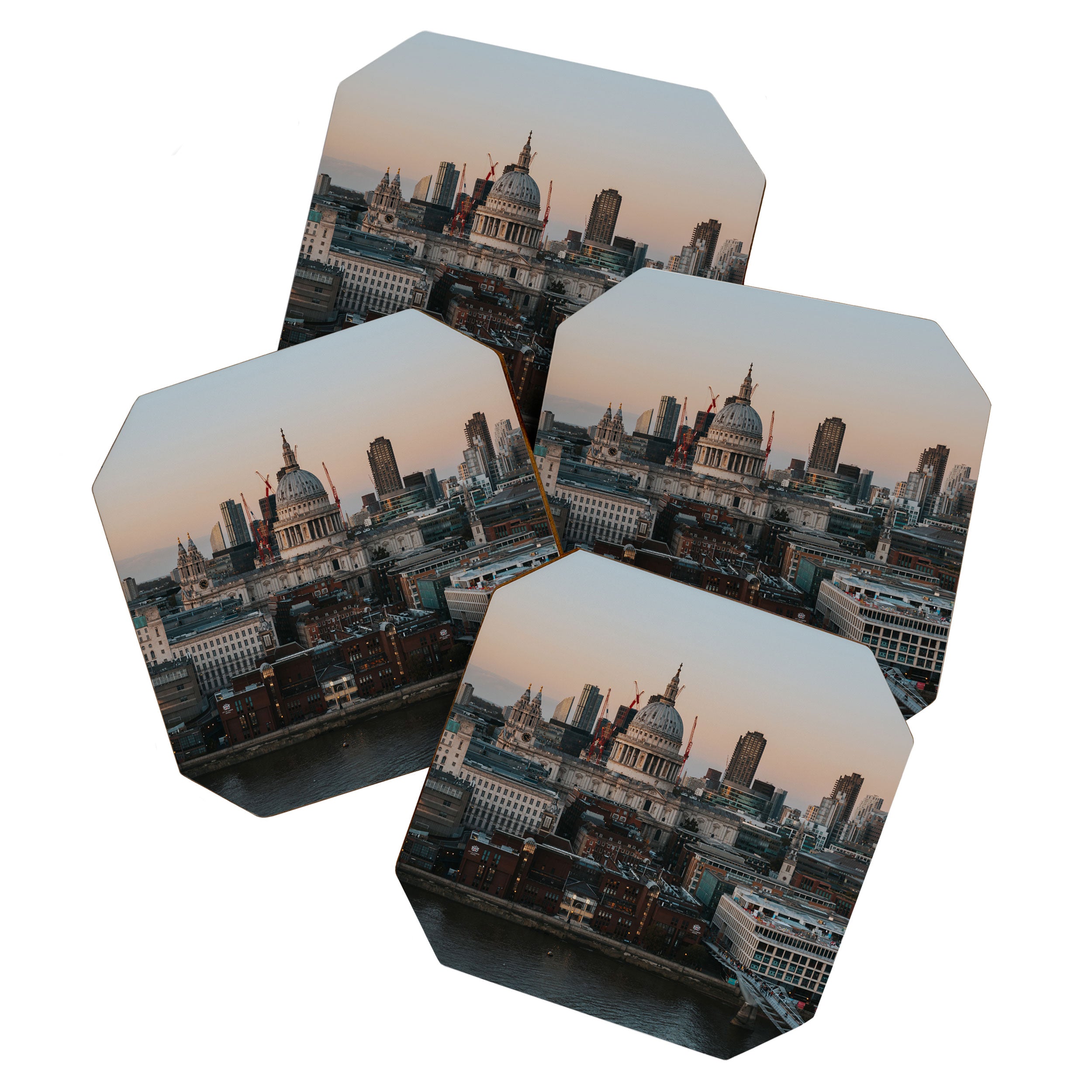 London Cityscape - Photography Coaster Gallery Image 1