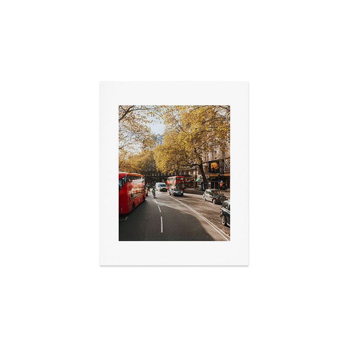 London Red Buses - Photography Art Print Gallery Image 1