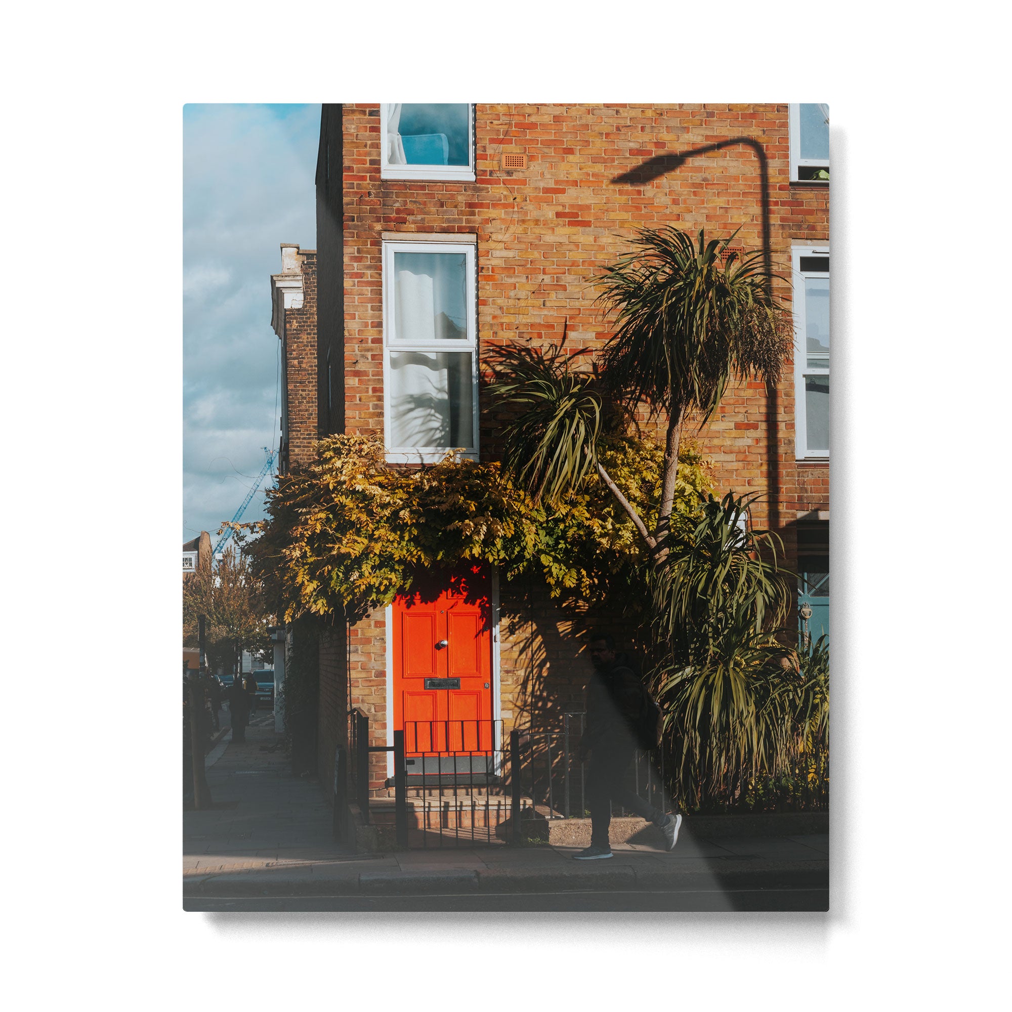 London Red Door  - Photography Metal Print Gallery Image 4