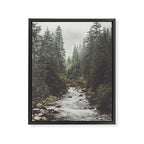 Mountain creek - Landscape and Nature Photography Framed Canvas Print Gallery Image 6