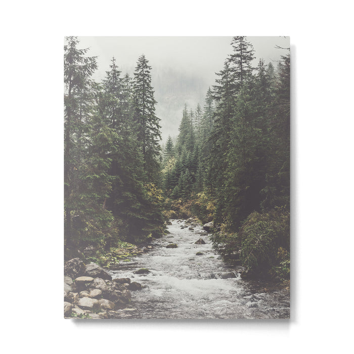 Mountain creek - Landscape and Nature Photography Metal Print Gallery Image 1