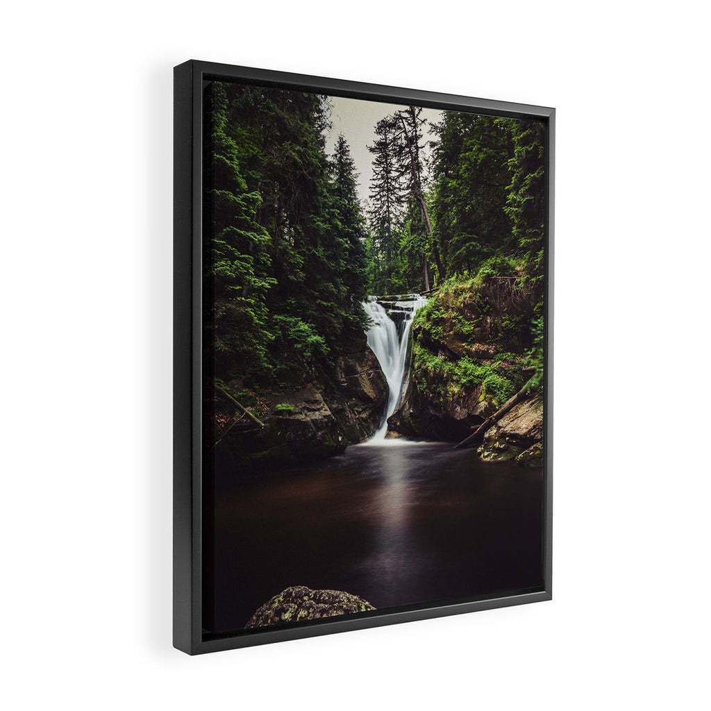 Pure Water - Landscape and Nature Photography Framed Canvas Print Gallery Image 2