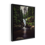 Pure Water - Landscape and Nature Photography Framed Canvas Print Gallery Image 2