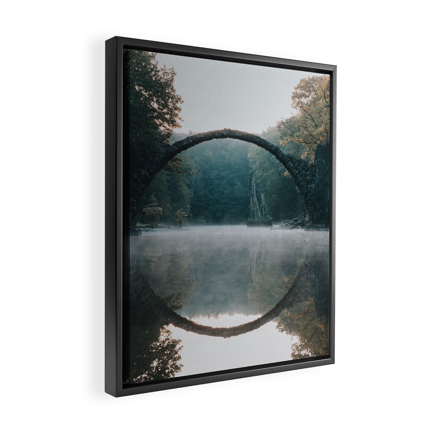 The Devil's Bridge - Landscape and Nature Photography Framed Canvas Print Gallery Image 2