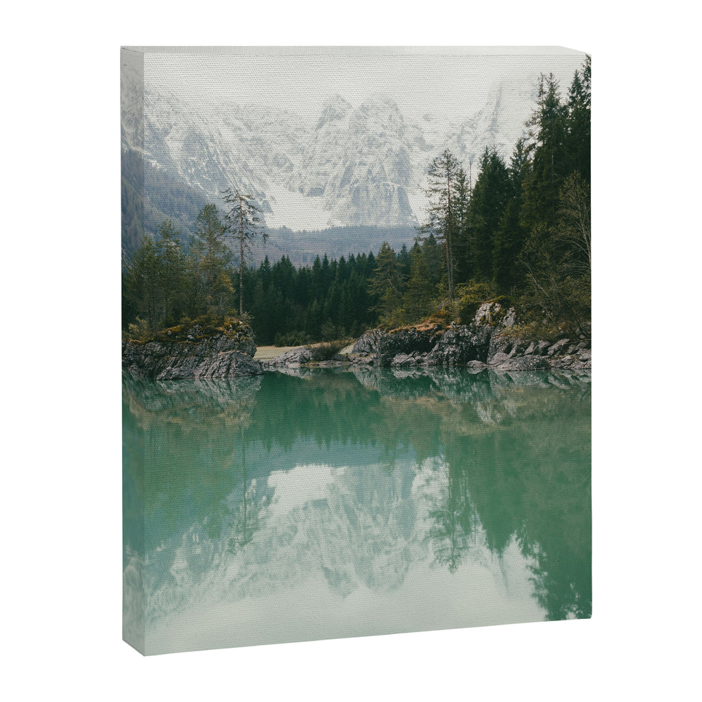 Turquoise lake - Landscape and Nature Photography Canvas Print Gallery Image 6