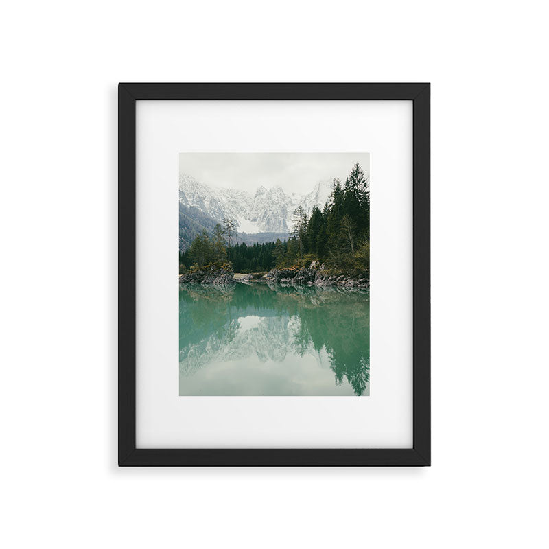 Turquoise lake - Landscape and Nature Photography Framed Art Print Gallery Image 5