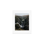 Voringsfossen Waterfall - Landscape and Nature Photography Art Print Gallery Image 1