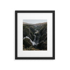 Voringsfossen Waterfall - Landscape and Nature Photography Framed Art Print Gallery Image 5