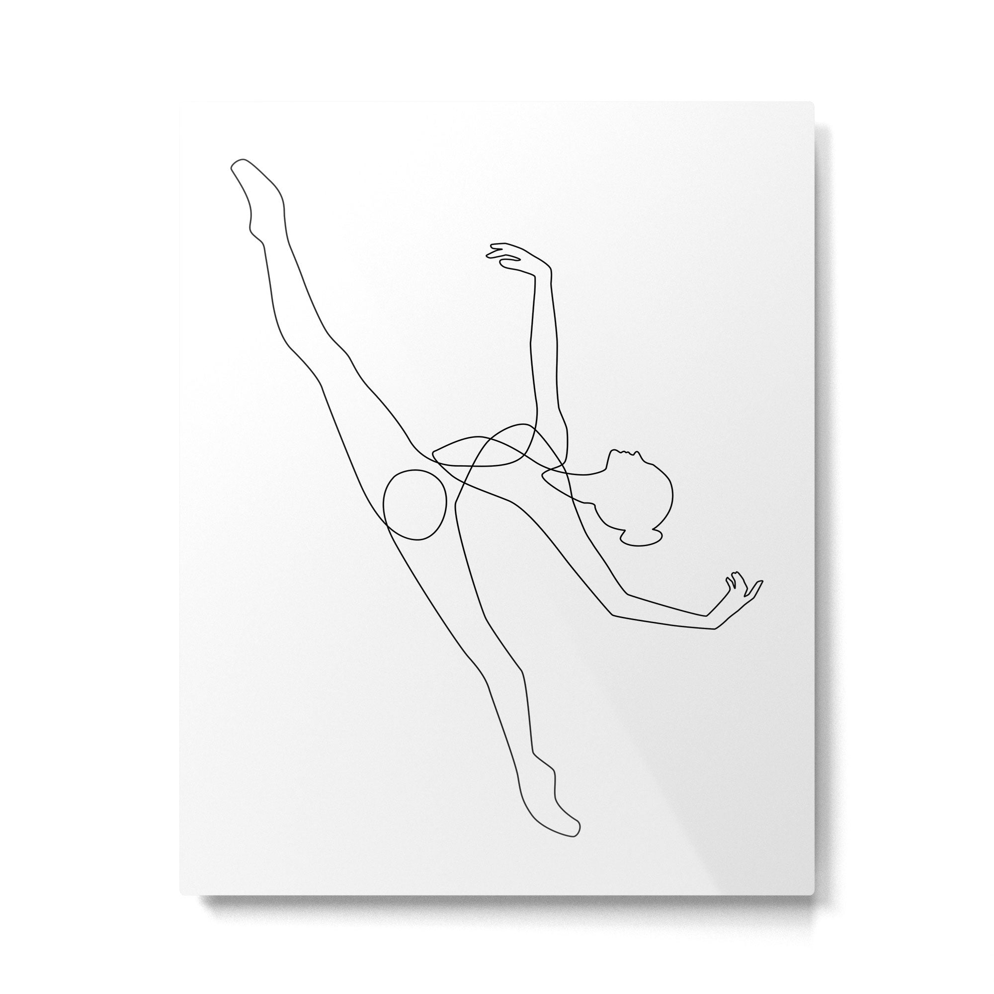 Athletic Metal Print Gallery Image 6