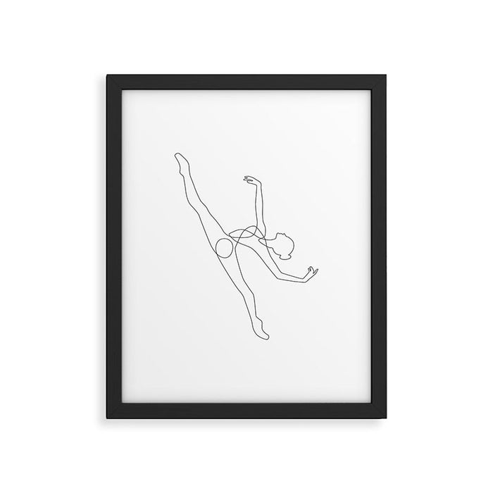 Athletic Framed Art Print Gallery Image 1