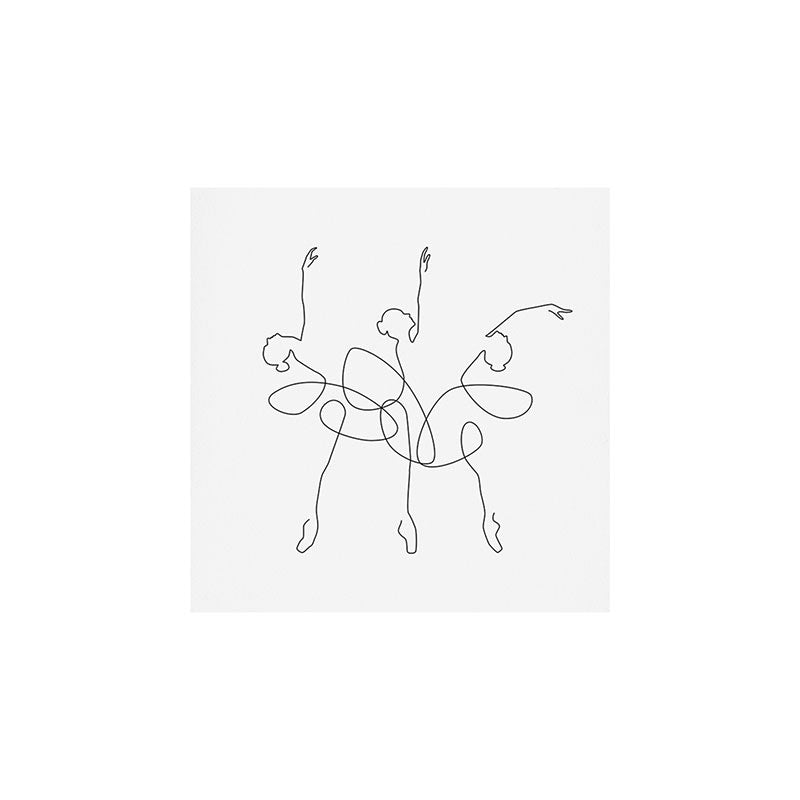 Ballet x 3 Art Print Gallery Image 1