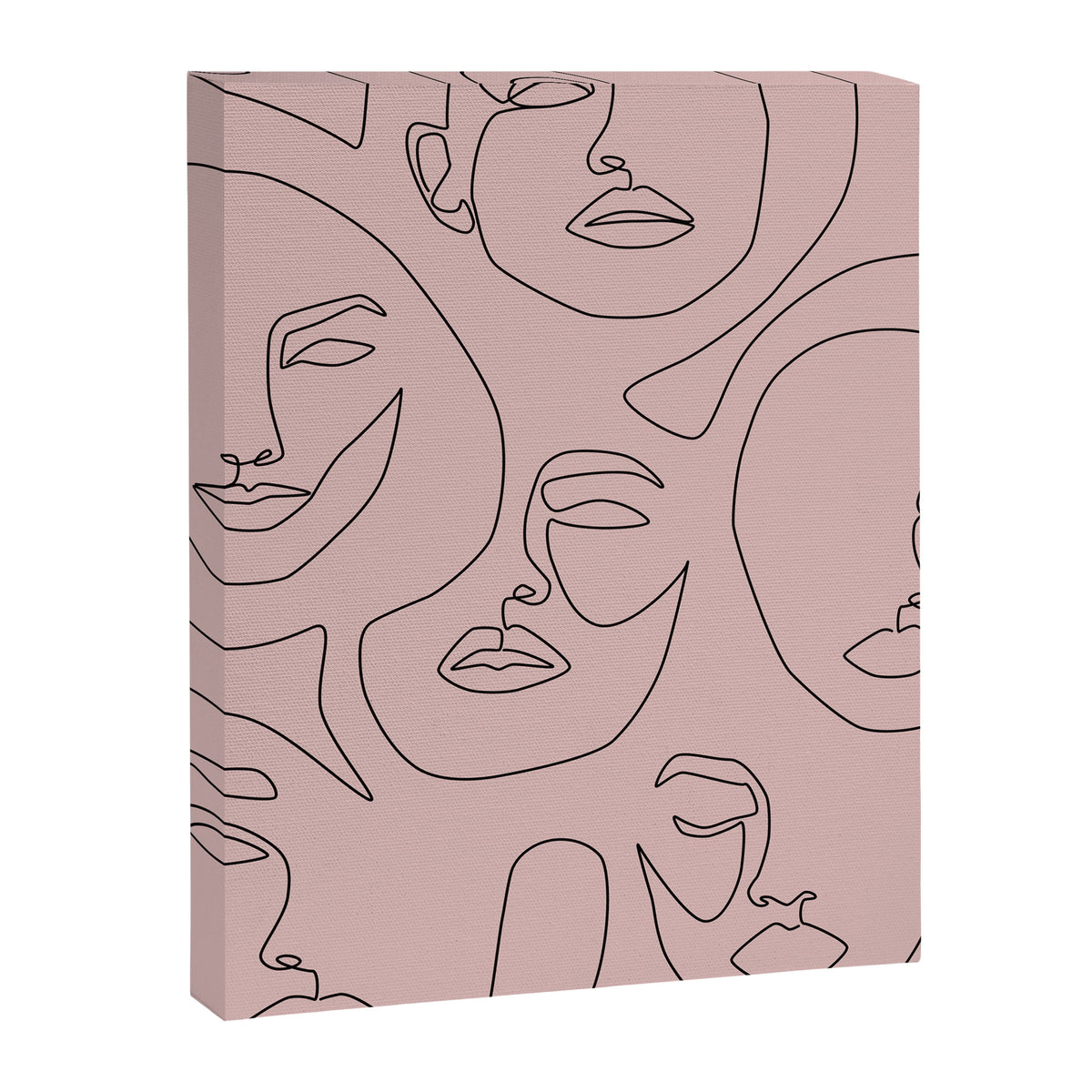Blush Faces Canvas Print Gallery Image 6