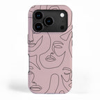 Blush Faces iPhone Case Gallery Image 1
