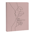 Blush Pinky Canvas Print Gallery Image 6