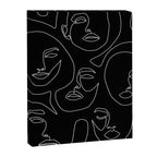 Faces in Dark Canvas Print Gallery Image 6