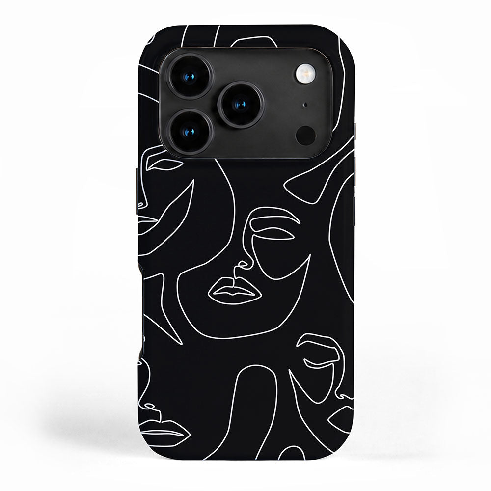 Faces in Dark iPhone Case Gallery Image 1