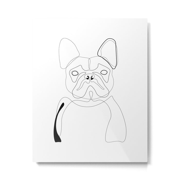 French Bulldog Metal Print Gallery Image 1