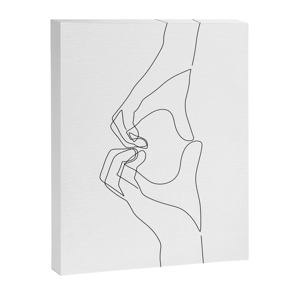 Hand Heart Canvas Print Gallery Image 6