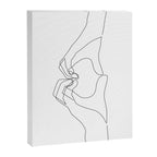 Hand Heart Canvas Print Gallery Image 6