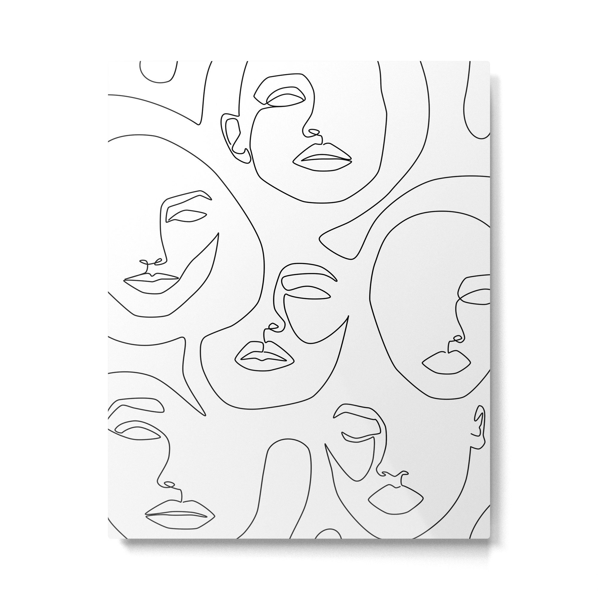 Her and Her Metal Print Gallery Image 6