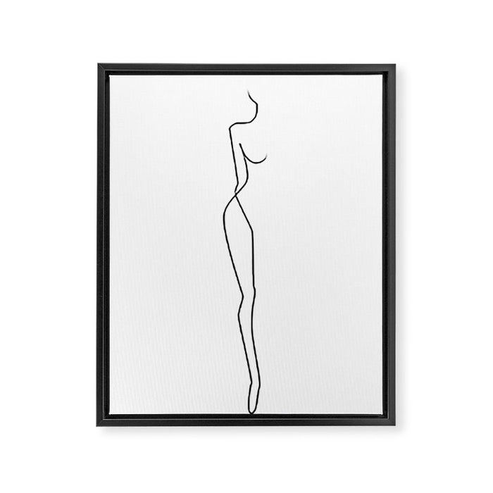 Her Framed Canvas Print Gallery Image 1