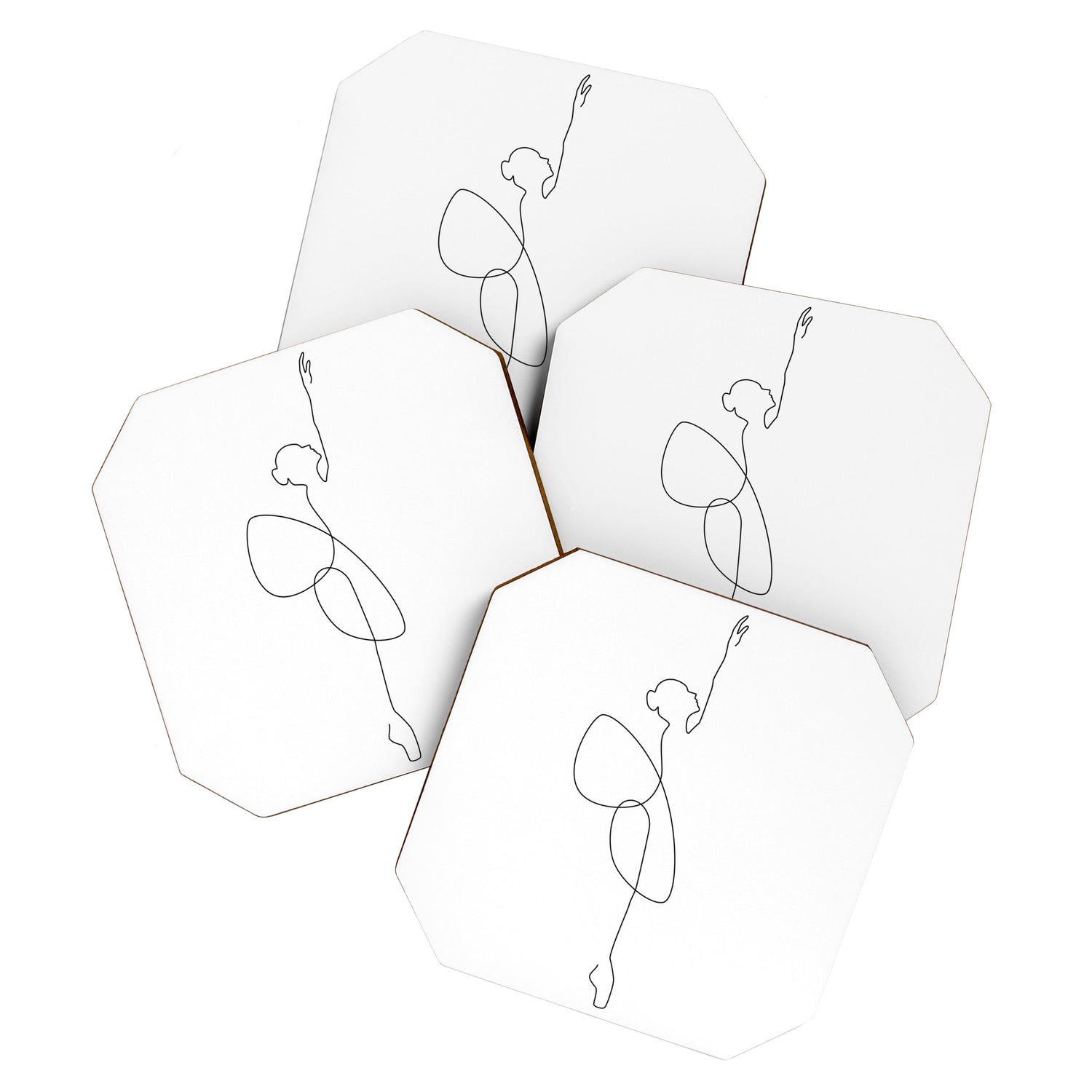Line Ballerina Coaster Gallery Image 1